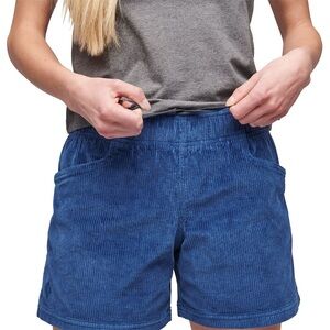 Black Diamond Navy Corduroy Dirtbag Shorts